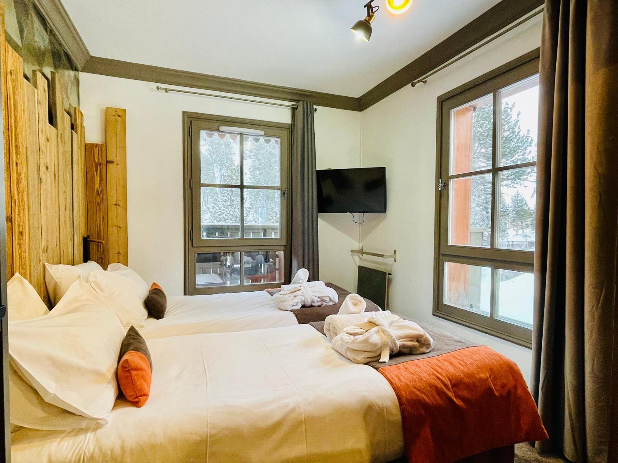 Arc 1950 Appt 6/8 Pers Luxe Manoir Savoie - Ski In Ski Out Les Arcs  외부 사진